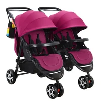 

Divisible twin baby pram double pram model 21F