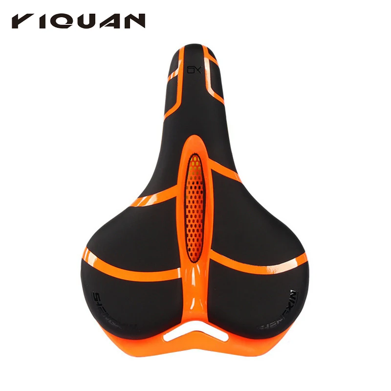 

Bicycle Seat Cushion Soft Thick Gel Padded Cushion Silicone Bicycle Saddle, As shown