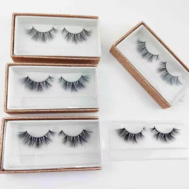 

3D best eyelash mink eyelashes 25mm wispy mink eyelashes wholesale with customize own brand lash, Natural black