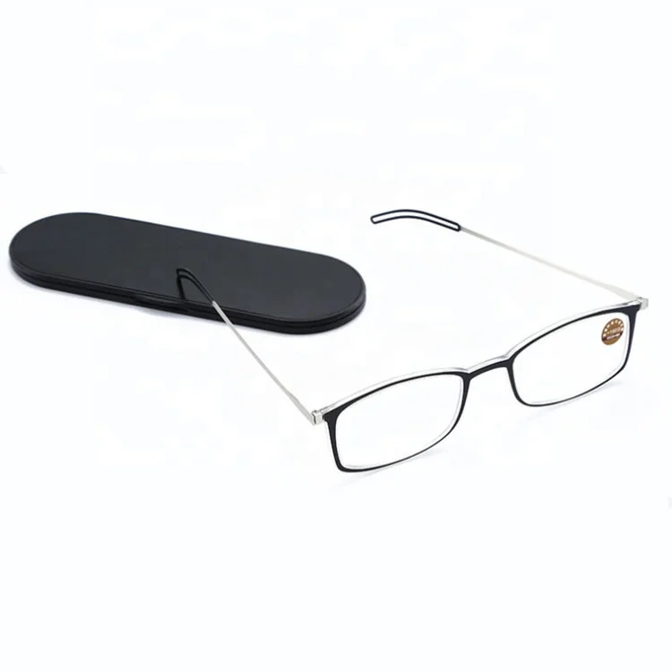 

Fashion Anti Blue Light Blocking Glasses Presbyopic Eyeglasses Portable TR90 Thin Frame Women Men Reading Glasses, Customize color