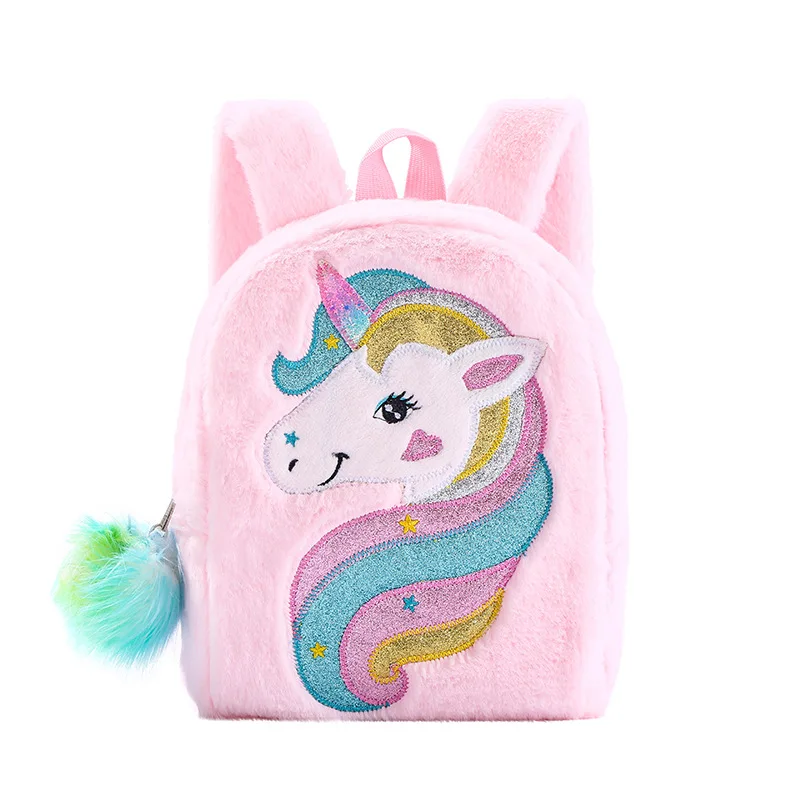 

2022 New Fashion Cartoon mochila Unicorn children's school bags kids backpack convenient travel for Primary Students, Picture