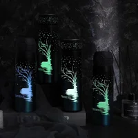 

CHUFENG New Product 2019 Private Label Stainless Steel Glow in Dark Thermos Bottle Night Light Tumbler