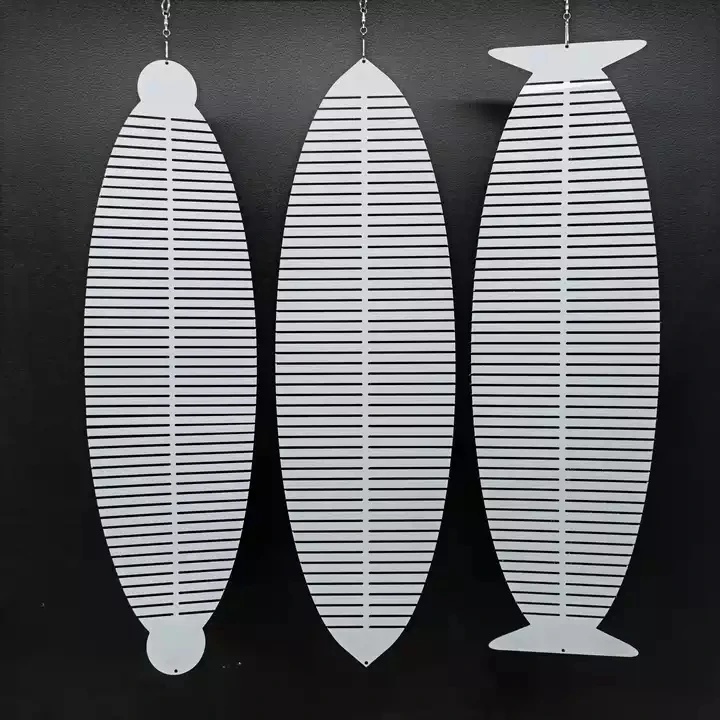 

Double Sides 20 Inch Aluminum Wind Spinners Wall Hanging Sublimation Wind Spinner Blanks
