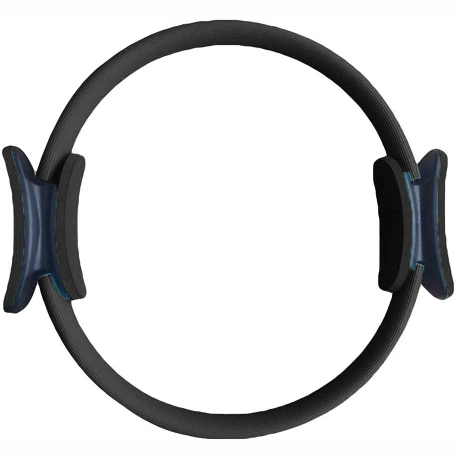 

Hot sale pp eco friendly fitness tpe yoga pilates stretch ring black manufacturer, Customized