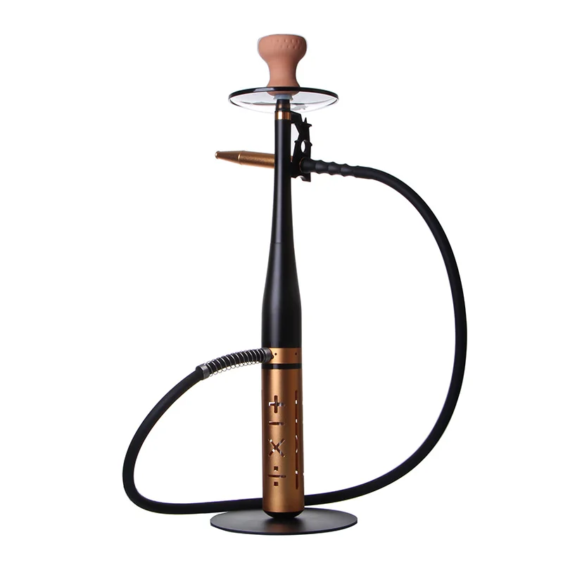 

New Design High Quality Led Baseball Metal Hookah Luxury Base Shisha Set Box Sandbeach Chicha Narguile, Various colors