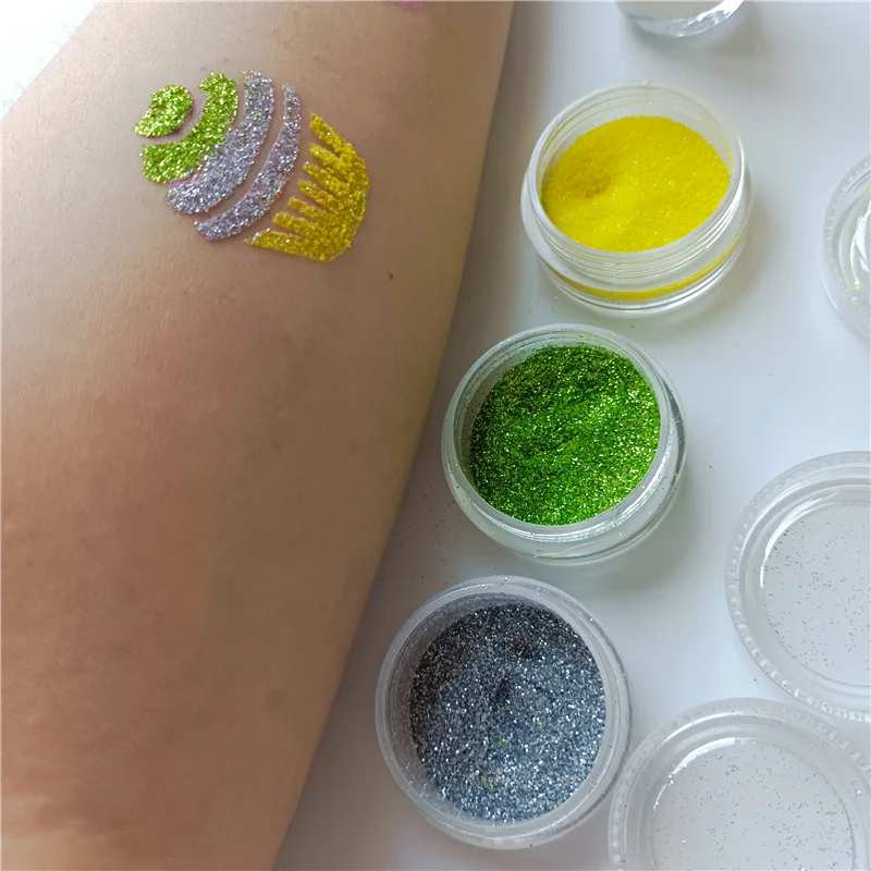 

Wholesale Customized Color sequins Cosmetic Face Body Glitter Powder