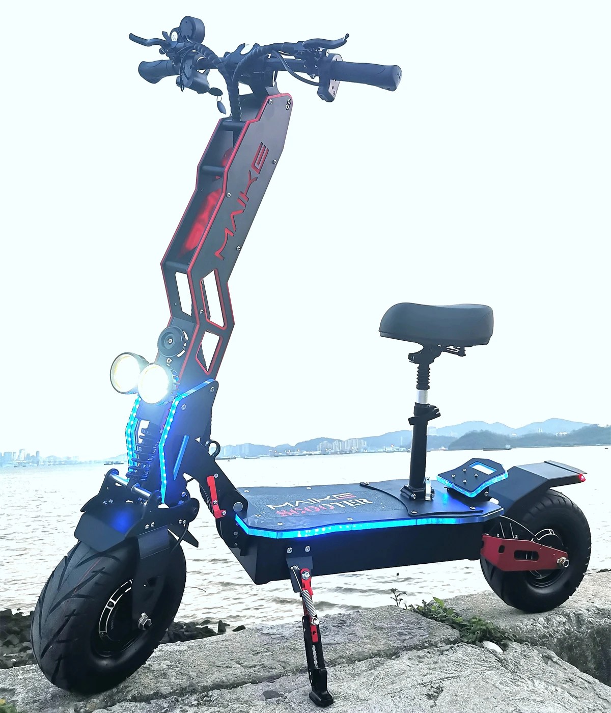 

High Quality Cheap maike mks e scooter 13 inch 60v 8000w high speed dual motor off road electric kick scooter for adults