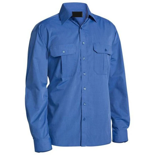 De Trabajo De Manga Larga Azul Para Hombre,Camisas De Trabajo Industriales - Buy El Trabajo De Hombres Camisa De Las Industrias Que Trabajan Camisas Camisa Azul De Trabajo Product on