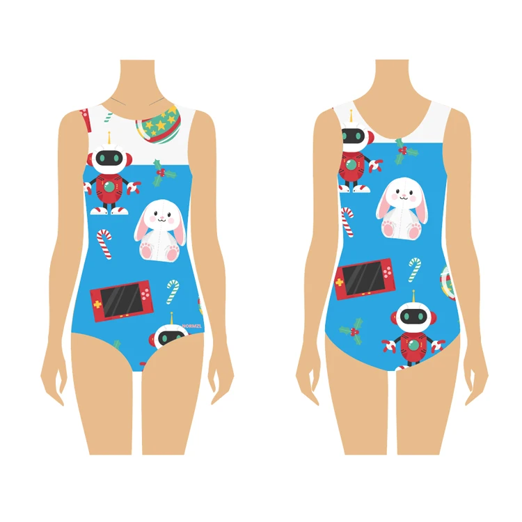 

Custom Logo Lemon Pattern Practice Training Dance Wear Gymnastic Leotard