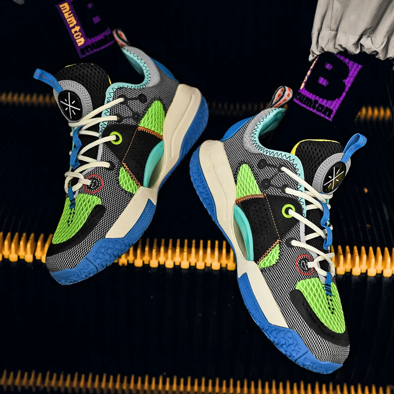

custom chunky sneakers men high quality custom gym sneakers running basketball shoes anti sip soft sole men sports shoes