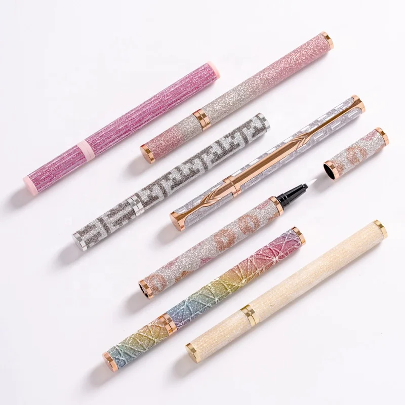 

Hot selling adhesive eyelash waterproof eyeliner adhesive pen magic and eraser pen pen