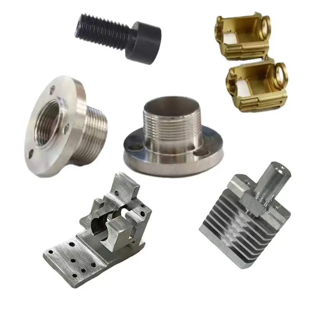 

High precision custom CNC machining aluminum steel copper brass parts CNC machining parts