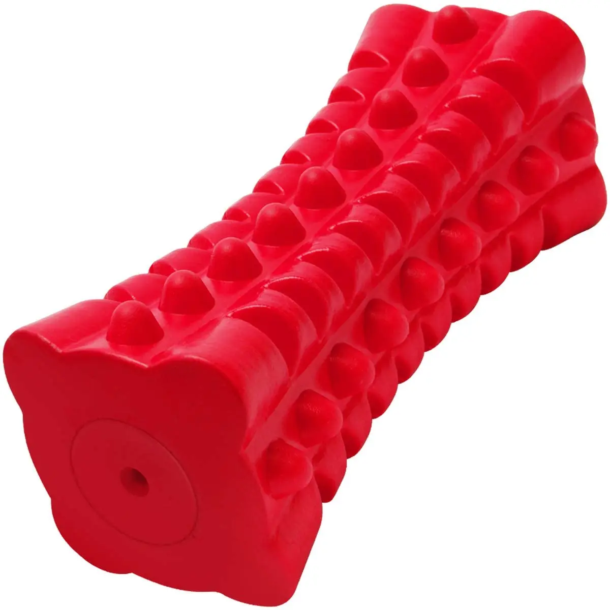 

Pet Dog Chew Toys Rubber Squeaky Dog Toys, Red,purple,orange,green,blue