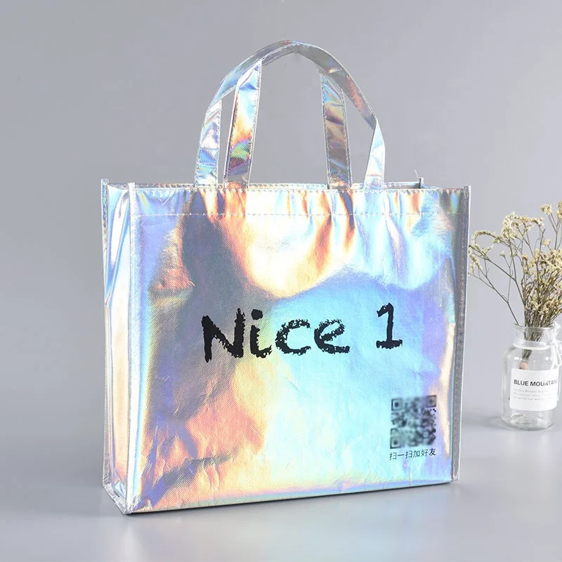 

Your Logo Laser Non Woven Shopping Bag, Customized
