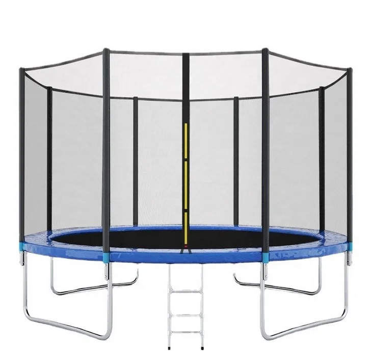 

High quality China cheap 5ft round trampoline with tent/roof for kids, Black