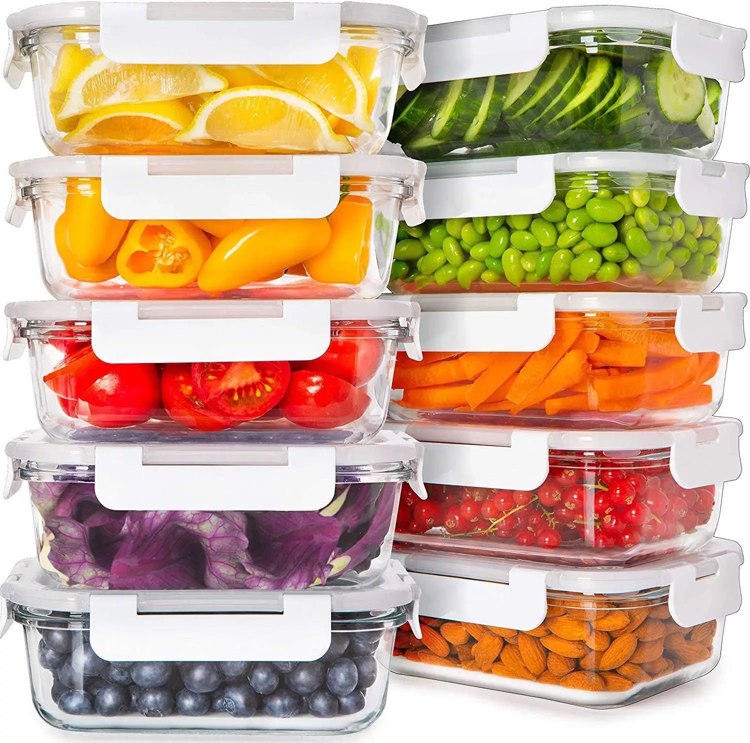 

New design meal lehe glass food container eco lunch box