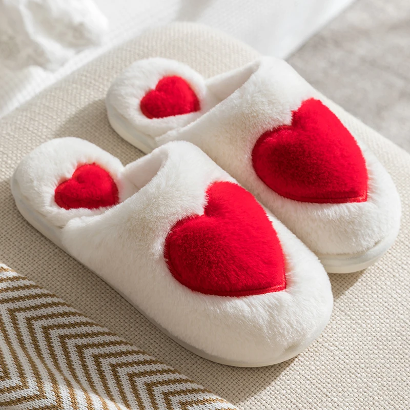 

Women's Fuzzy Fluffy Furry Fur House Memory Foam Sandals Slides Soft Flat Comfy Anti-Slip Spa Slippers