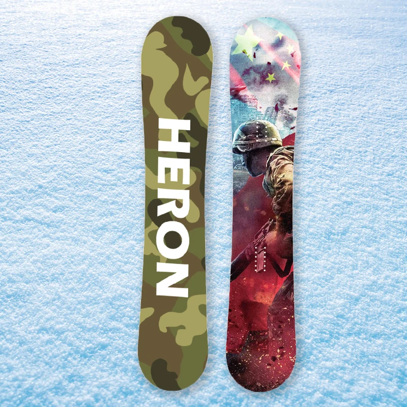 

HERON Skiing Snowboarding Freestyle Camber Carbon Fiber Wood Core Snowboard, Customer's requirement