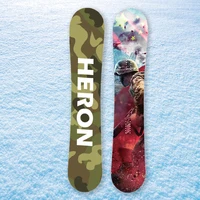 

HERON Skiing Snowboarding Freestyle Camber Carbon Fiber Wood Core Snowboard