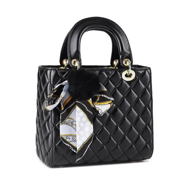 

EM203 bulk buy luxury brand design tote bags classic quilted patent leather women handbag