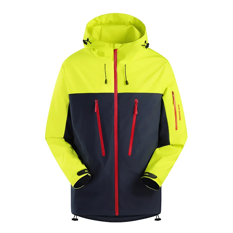 Fully Seam Taped Waterproof Hard Shell Outdoor Jacket