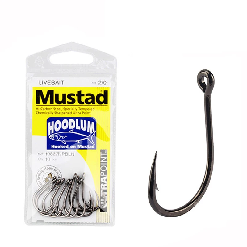 

Mustad Norwegian herring sturgeon fishing hook strong and thick live bait sea hook for fishing