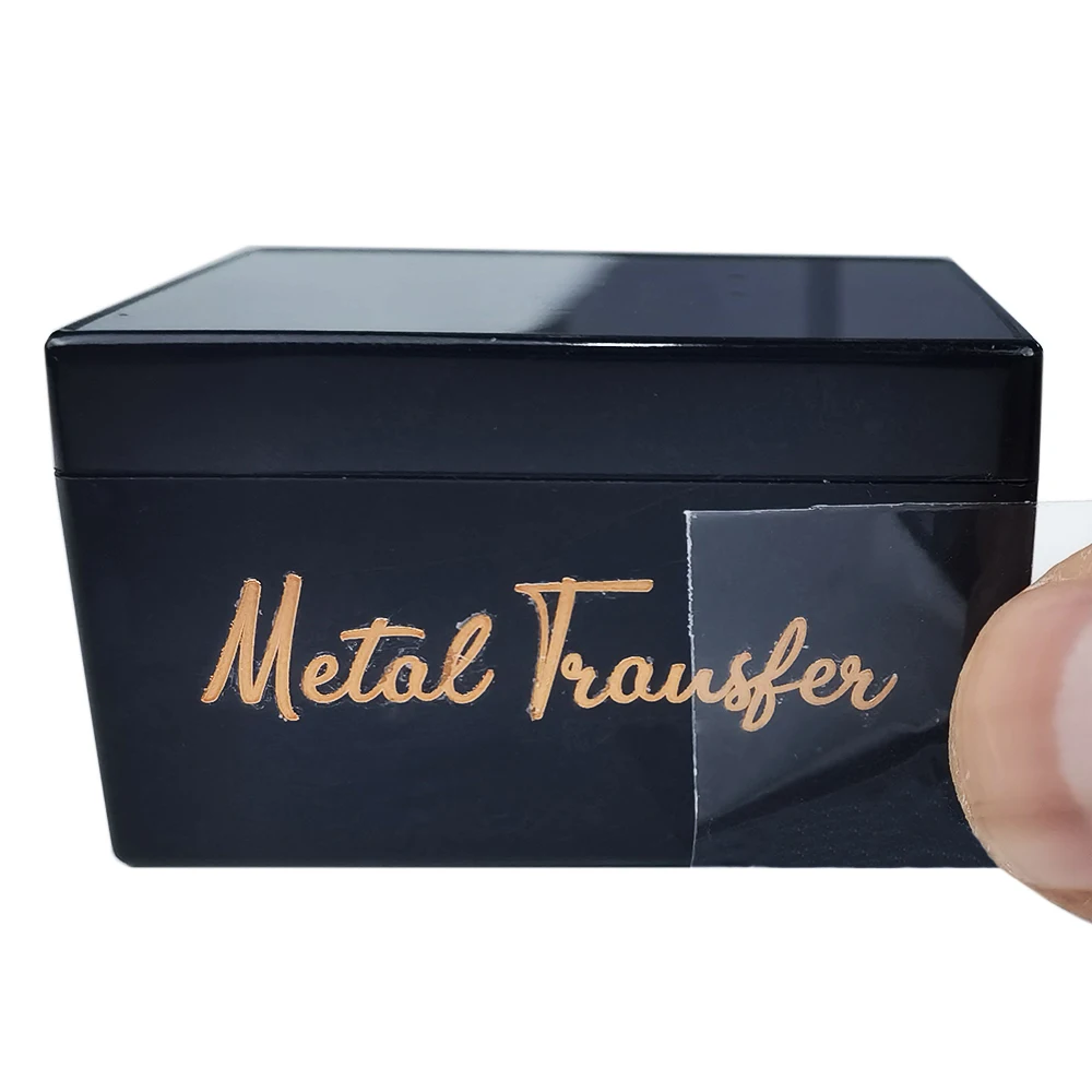 

High Quality Printing Custom Foil Tire Black Label Gold Metallic Transfer Transparent Transferable Stickers Label