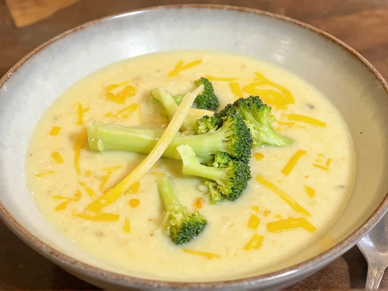 Perfect Cheddar Broccoli Soup Recipe: Quick & Creamy Guide