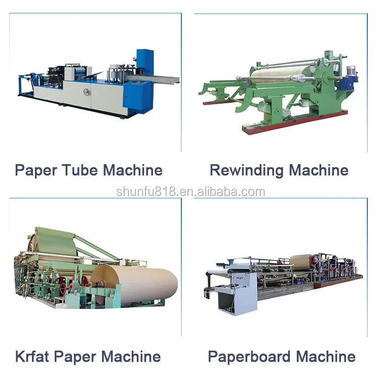Jumbo roll Size Paper Product Making Machinery Paper Recycling Small Scale Plant