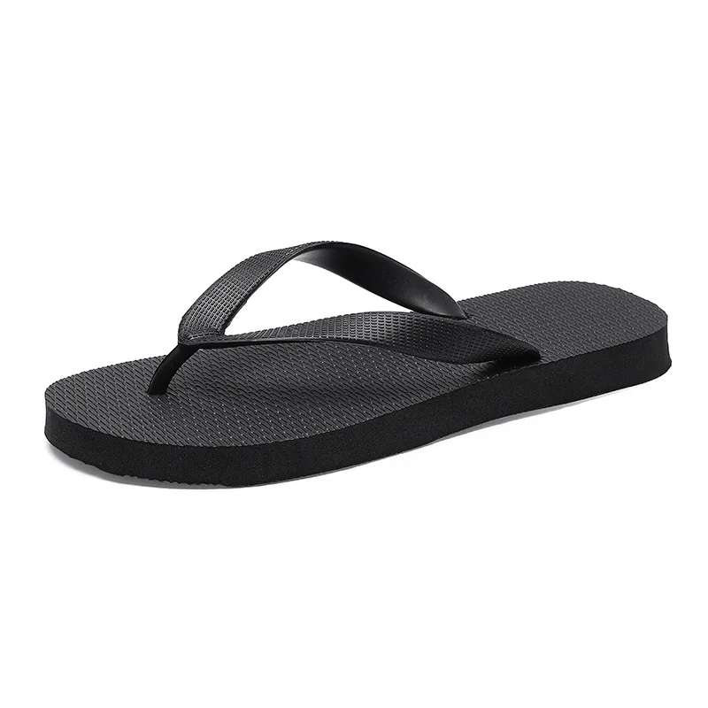 

2021 new flip flop summer men's slippers wear resistant clip toe shoes breathable antiskid sandals OEM customization