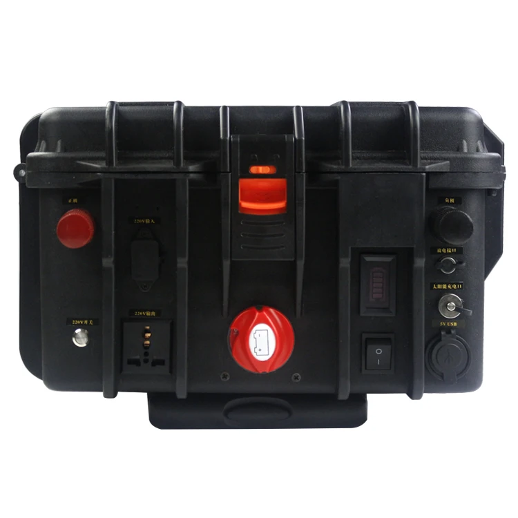 
Off grid outdoor travelling RV solar system 2000W built-in High capacity lithium battery 