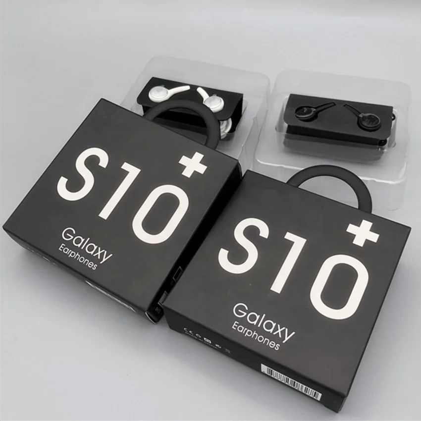 

Original For Samsung S10 Earphone EO-IG955 Headphones Headset Stereo Handsfree Earphones With bOX