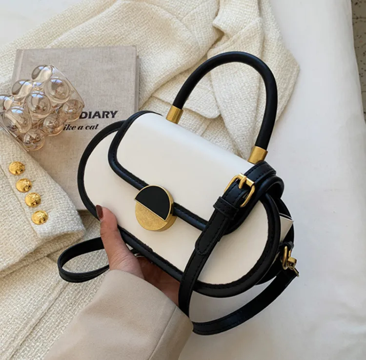 

High Capacity Custom Logo Woman Handbag Leather Bag 2022 Ladies Handbags Soft Trending Shoulder Bag