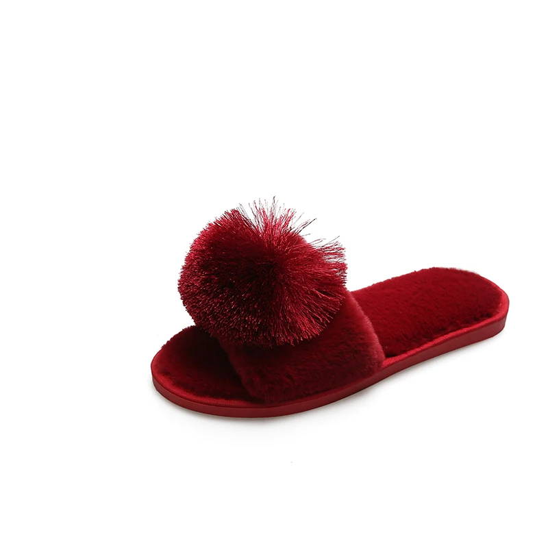 

sexy house winter house fur slipper, 6 colors