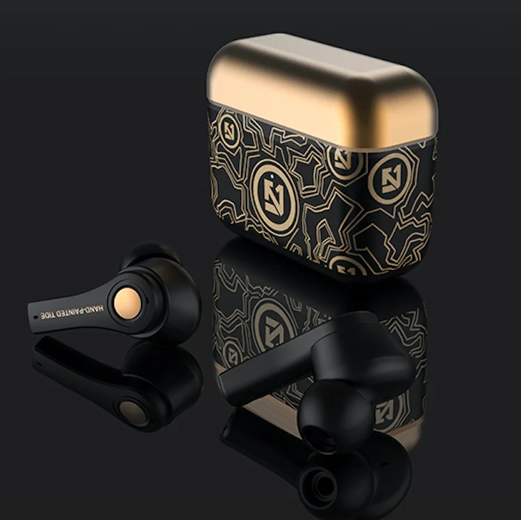 

2021 Amazon new headphones high-quality noise reduction TWS gaming wireless earphones headphones headsets, Black,white