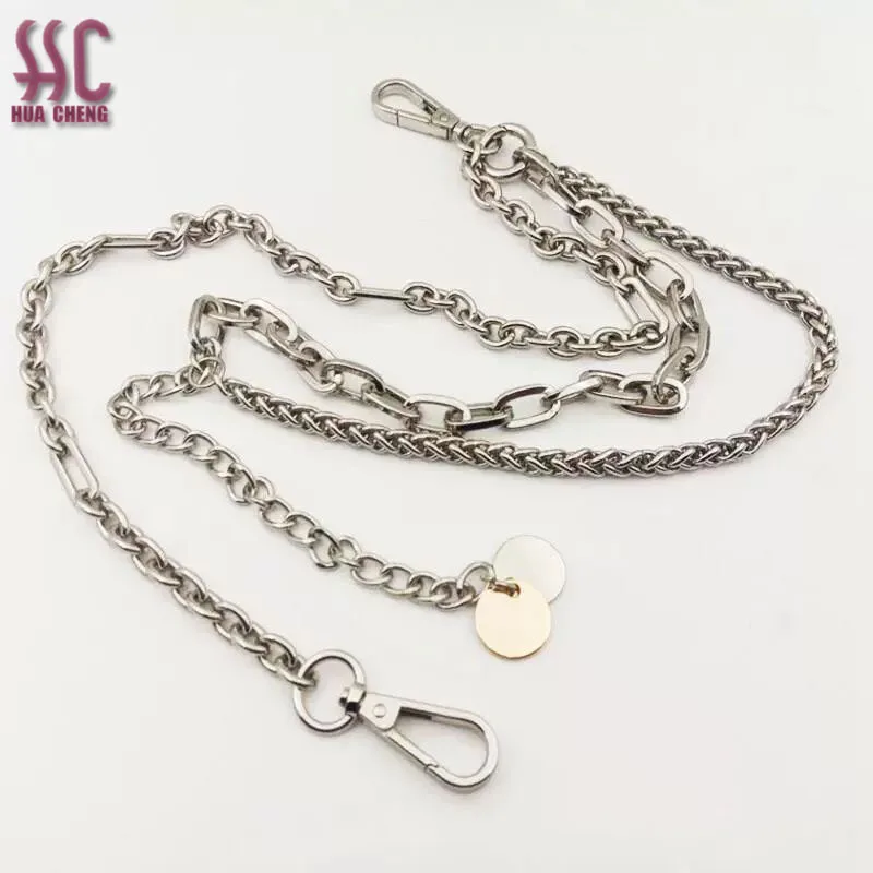 

Wholesale Shoulder Bag Chain hand bags Accessories Custom Chain for Bag Purse OEM ODM Metal Chain Strap Logo for Handbag