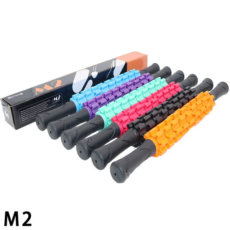 

2020 Hot High Quality Plastic Adjustable Back Neck Massage Muscle Roller Stick Set