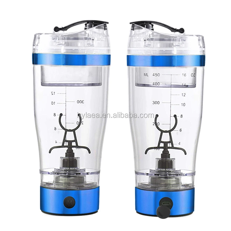 

450ml Automatic Shaker Bottle Electric Mixing cup USB charging for GYM sport outdoor, Black, pink, blue, white