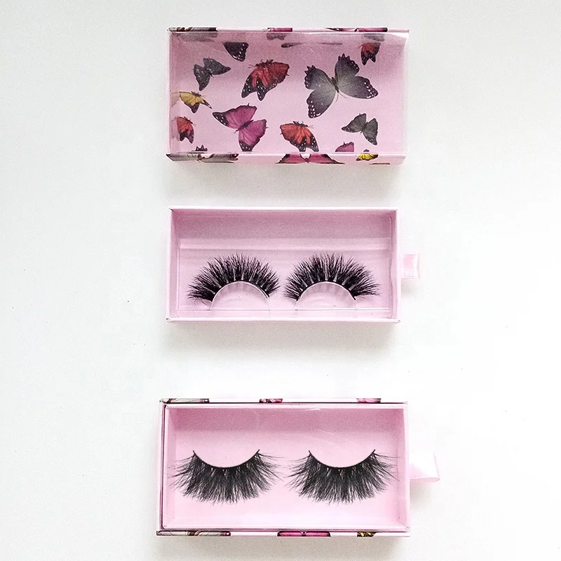 

2021 Newest Natural Styles Lashes 3D Mink Fluffy Strip 3d real mink eyelashes