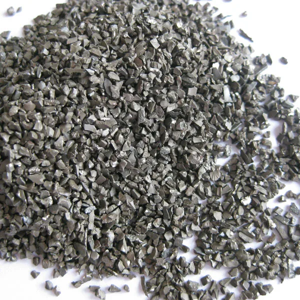 
Bearing alloy steel grit made from forged bearing steel off-cuttings 