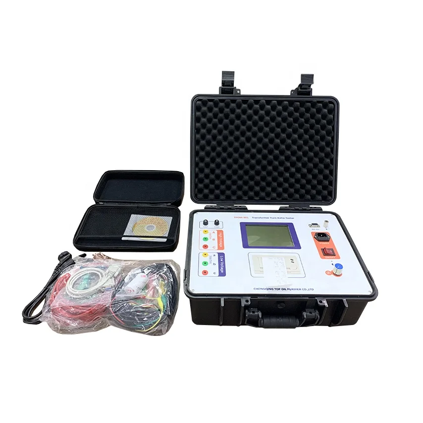 

Digital testing equipment ratio meter for transformer oil / Portable ttr