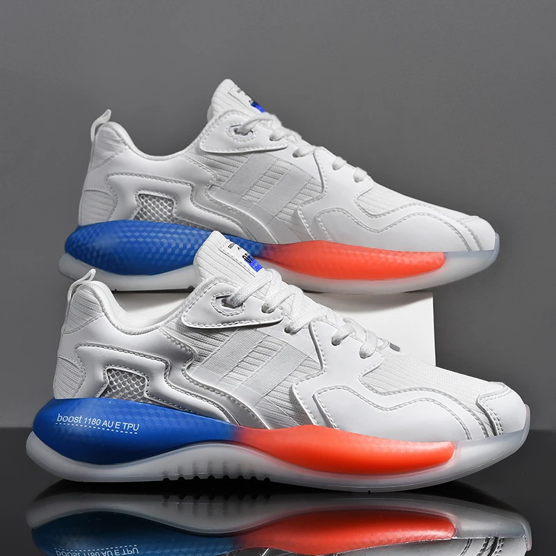 

New Arrivals Soft Breathable Mesh Man Sport Shoes Fashion Sneakers For Men Top Quality, Optional