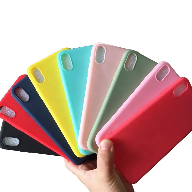 

Fasctory sell Anti Shock Good Quality Color Soft Matte TPU Phone Case Cover for iPhone/Samsung/Huawei/Xiaomi/itel/infinx, Customized color