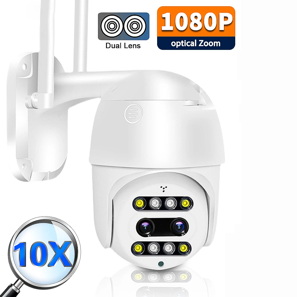 

4MP 10X Zoom Remote Control Loop Recording Color Night Vision Camera Voice Intercom Wireless Wifi Ip Camera