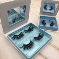 

Mikiwi beauty 25mm mink eyelash mink fur lashes3d private label custom lashbox wholesale vendor bulk