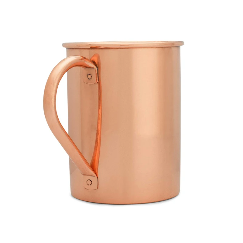 

100% Pure Thick Copper Western Style Copper Coffee Mug With Sturdy Riveted Handle Copper Mugs, Based pantone color number