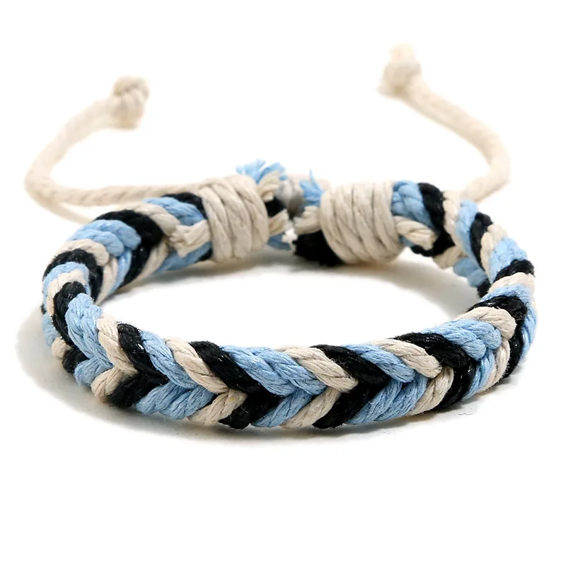 

New Colorful Bracelets Rope Couple Fashion Bracelet Ethnic Style Braided Bracelet Jewelry