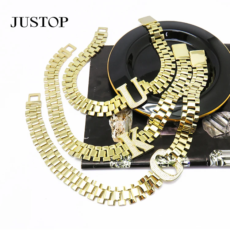 

Cz Micro Pave Cool Link Chain Usa Chocker For Women Gold Cuban Watch Link Chain Diamond Chains Men Necklace Name Necklace Person