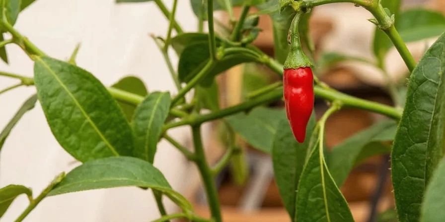 Comparison of different mini chili pepper varieties