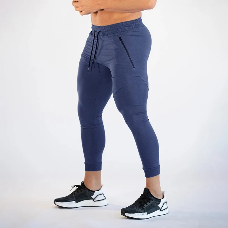 

Wholesale Mens Custom Logo Gym Compression Tights Jogger Pants Men's Trousers
